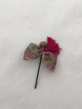 numero 74 - tie ribbon bobby pin