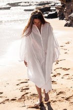 Genevieve  - tunique plain white