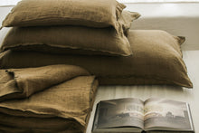 Bed and philosophy - Khaki linen bedding