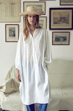Genevieve  - tunique plain white