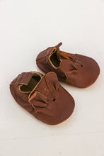 Mouflette leather bambi brown shoes