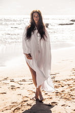 Genevieve  - tunique plain white