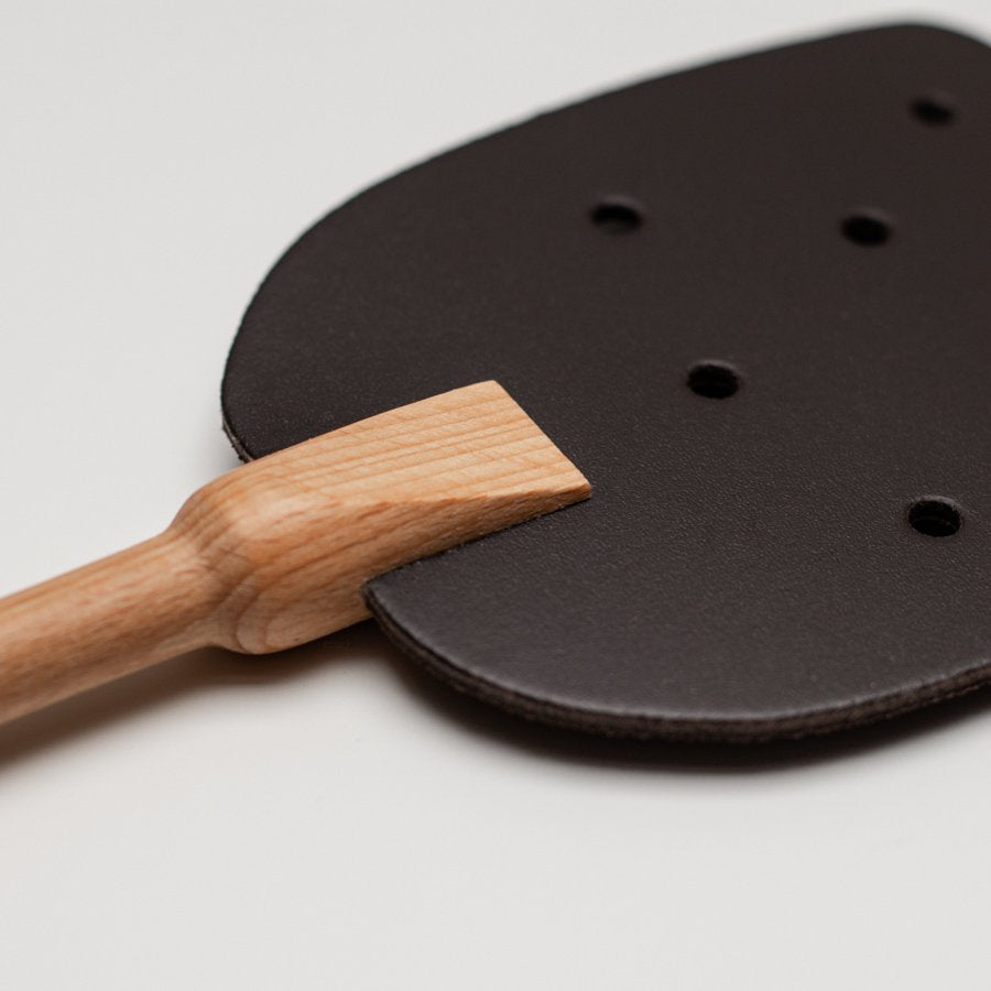 Leather fly swat