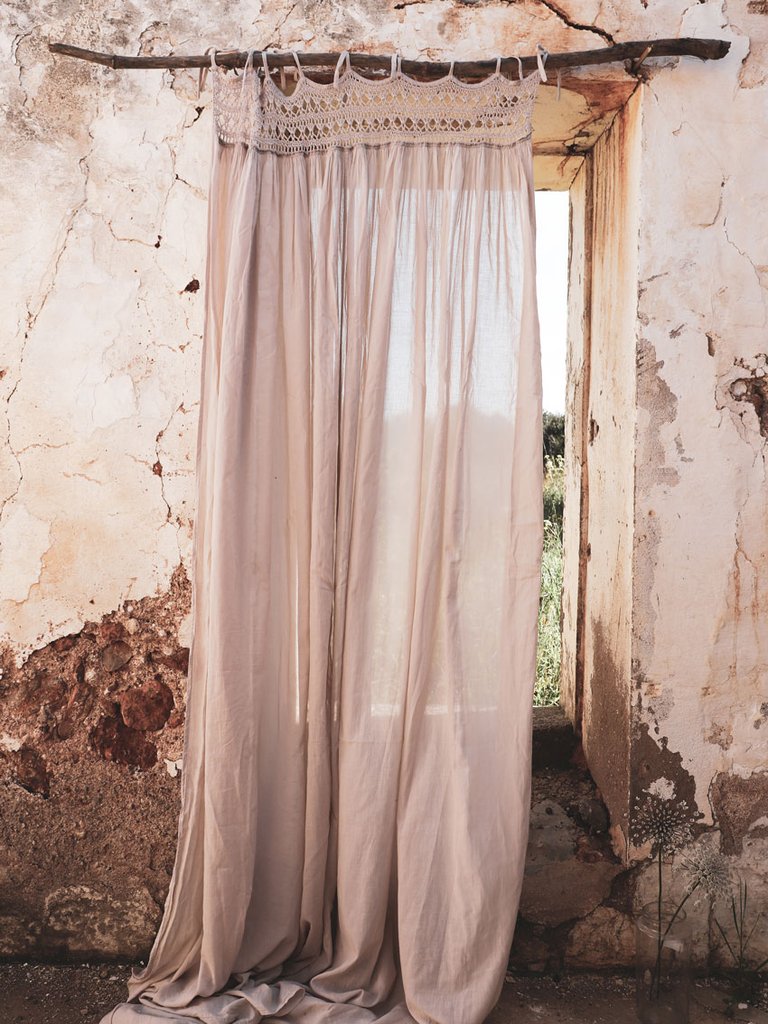 numero 74 - Macrame curtain