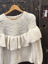 Frill sweater