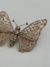 Butterfly gold sparkle medium