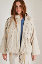 mamapapa Noe short trench coat