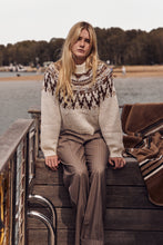 The Korner- Earthy cream knit jumper