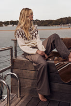 The Korner- Earthy cream knit jumper