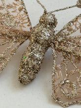 Butterfly gold sparkle medium