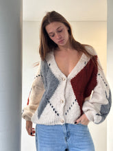 mamapapa - Brie argyle cardigan