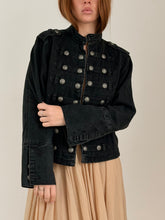 Musy muse jacket black wash