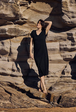 mamapapa - bastia black tee shirt dress