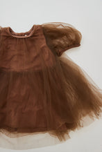 Tutu brown dress