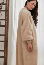 Mamapapa - Buena Mohair beige Long cardigan