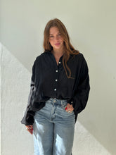 Almond black blouse