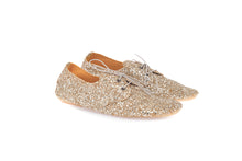 anniel - gold glitter soft shoes