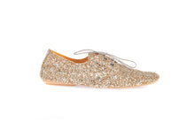 anniel - gold glitter soft shoes