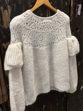 Frill sweater