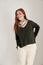 mamapapa David  fine Vneck sweater
