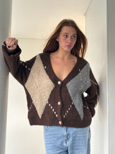 mamapapa - Brie argyle cardigan