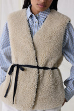 Leon and Harper - Vamos brown faux fur vest