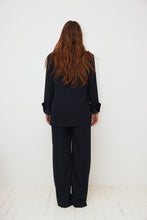 Pinstripe jacket and pant