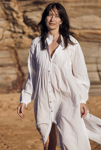 mamapapa -  Arcachon broderie dress