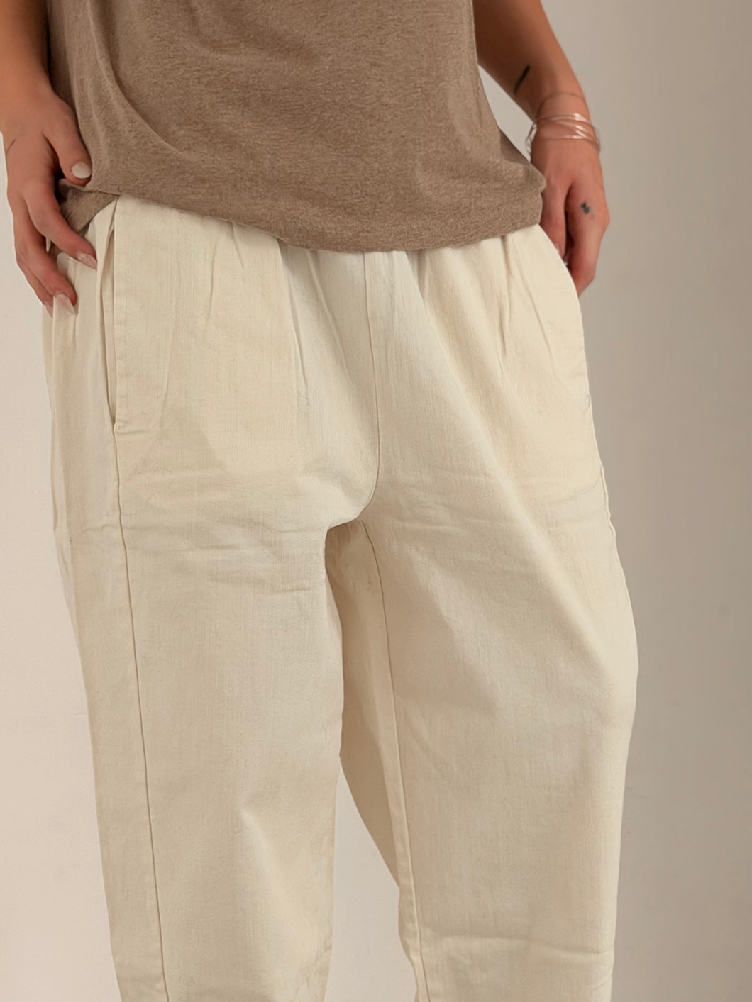mamapapa - guy offwhite pants