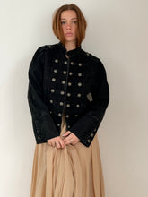 Musy muse jacket black wash