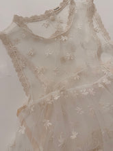 Off white broderie tulle top