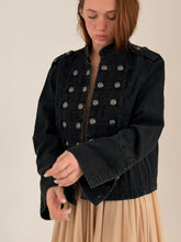 Musy muse jacket black wash