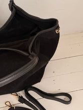 Suede large bag