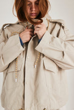 mamapapa Noe short trench coat