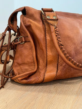 Leather natural bag