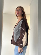 mamapapa - Brie argyle cardigan