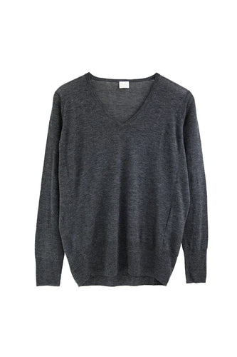 CT plage - thin wool v neck pullover