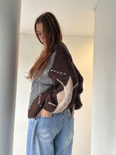 mamapapa - Brie argyle cardigan