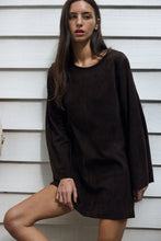 mamapapa - paris leather black dress