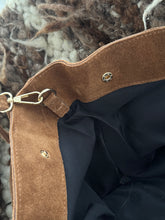 Suede bag