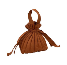 mini pleated handbag