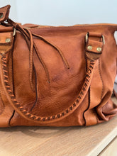 Leather natural bag