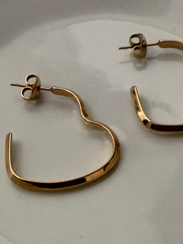 3/4 heart hoop