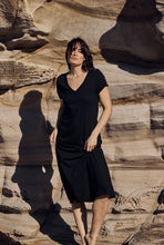 mamapapa - bastia black tee shirt dress