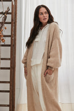 Mamapapa - Buena Mohair beige Long cardigan
