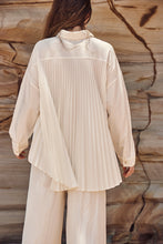 mamapapa - Leo pleated shirt