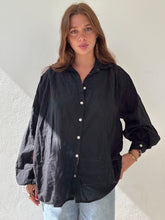 Almond black blouse