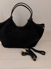 Suede large bag