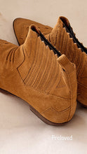 suede Tan boots