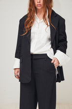Pinstripe jacket and pant